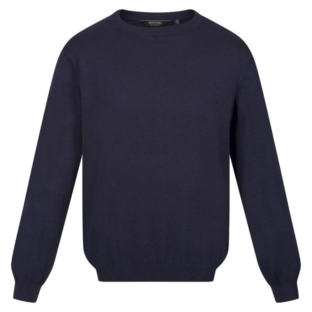 Regatta Mens Kaelen Jersey Knitted Sweater / Navy